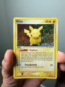 Ditto (Pikachu) - 39/113 - EX Delta Species Stamped Holo - Pokemon TCG MP Card - Image 2