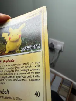 Ditto (Pikachu) - 39/113 - EX Delta Species Stamped Holo - Pokemon TCG MP Card - Image 5