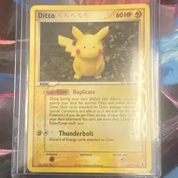 Pokemon TCG Ditto (Pikachu) 39/113 Delta Species EN Uncommon Regular 60 HP - Image 1