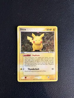 Ditto (Pikachu) 39/113 - Pokemon Delta Species 2005 Pokemon TCG - 39/113 LP - Image 1