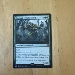 Magic The Gathering: Ancient Greenwarden. Regular. NM - Image 1