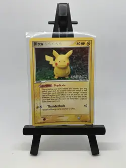 Pokemon TCG Ditto (Pikachu) 39/113 EX Delta Species Reverse Holo Stamp - Image 1