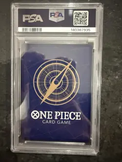 2025 One Piece OP11 EN Gear Two #080 Alternate Art PSA 9 Mint - Image 2