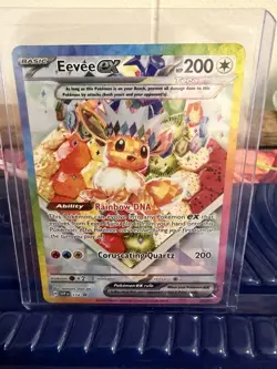 Pokemon TCG Scarlet & Violet 2 Card Lot Eevee ex Holo Promo 075/131 SVP 174 EN - Image 4