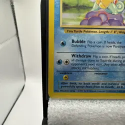 Squirtle 93/130 Base Set 2 Pokemon Card LP - Image 5