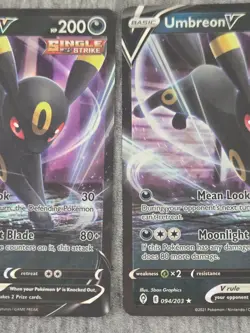 Pokemon TCG 094/203 Umbreon V Evolving Skies 2 Card Holographic Lot - Image 4