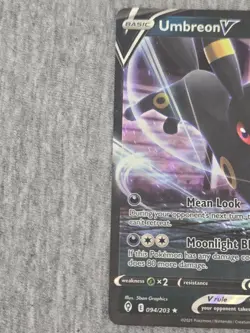 Pokemon TCG 094/203 Umbreon V Evolving Skies 2 Card Holographic Lot - Image 5