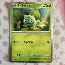 Bulbasaur - 046 (Cosmos Holo) 046 Sv: Scarlet & Violet Promo Cards Holo - Image 1