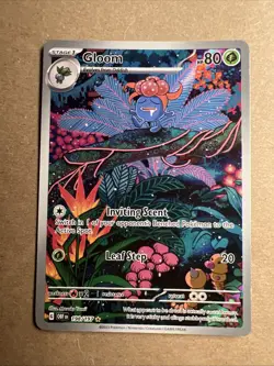 Gloom Obsidian Flames Holo Illustration Rare Card 198/197 - Image 1