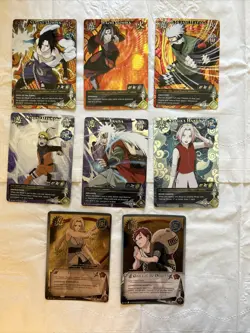 Naruto Collectible Cards Lot 300+ Cards, Foils, Promos, Holo, First Edition - Image 1