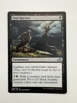 Graf Harvest MTG Magic the Gathering Card LP Lightly Played EMN - Image 1