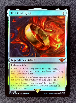 2023 MTG The Lord of the Rings: Tales of Middle-earth Foil The One Ring #246 - Image 1