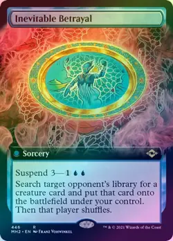 Inevitable Betrayal - Extended Art (Foil) (MH2) Modern Horizons 2 - NM - Image 1