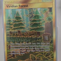 Pokemon TCG Viridian Forest 256/236 Unified Minds Secret Rare Holo - Image 1