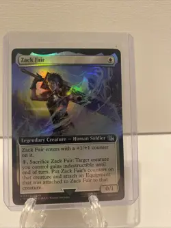 Magic the Gathering Final Fantasy - Zack Fair (Extended Art) (Foil) #435 - Image 1