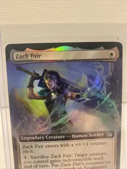 Magic the Gathering Final Fantasy - Zack Fair (Extended Art) (Foil) #435 - Image 2