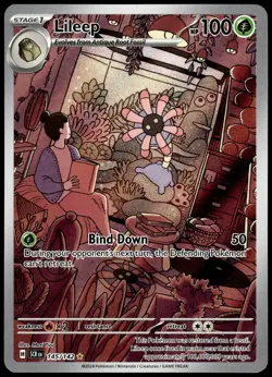 Lileep 145/142 IR SV Stellar Crown Pokemon [NM] (1) - Image 1