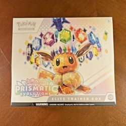 Pokemon TCG Prismatic Evolutions Elite Trainer Box ETB Factory Sealed FAST SHIP - Image 1