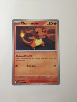 Pokemon Charmander 011/094 ME02: Phantasmal Flames Nm - Image 1