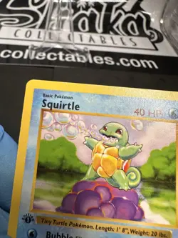 Squirtle SHADOWLESS 1st Edition #63/102 Pokemon Base Set MP - Image 5