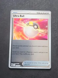 Ultra Ball 213/217 Common Ascended Heroes Pokemon Reverse Holo Near Mint - Image 1