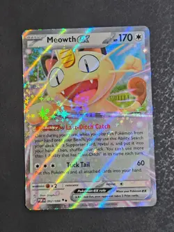 Meowth ex 062/088 Double Rare Perfect Order Pokemon Holo Near Mint - Image 1