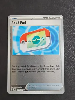 Poke Pad 081/088 Uncommon Perfect Order Pokemon Reverse Holo Near Mint - Image 1