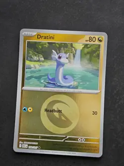Dratini (Energy Symbol Pattern) 150/217 Ascended Heroes Pokemon Reverse Holo NM - Image 1