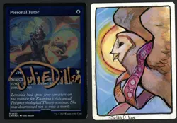 ***FOIL Etched Personal Tutor Altered Artist Proof Signed*** MTG Julie Dillon - Image 1