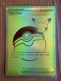 POKE BALL - Pokemon TCG Celebrations Promo SWSH146 (NM) - Image 1