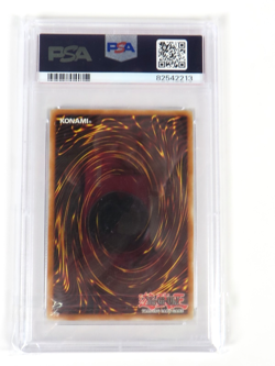 Yugioh 2004 LOB Legend Of Blue Eyes White Dragon Dark Magician EN005 PSA 8 - Image 2