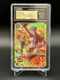 One Piece Jewelry Bonney OP12-118 2025 Legacy Master SR Alt Art CGC 10 Pristine - Image 1