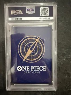 One Piece 2025 Gum-Gum Fire-Fist Pistol Red Hawk Alternate Art OP11-114 R PSA 10 - Image 2