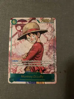 MONKEY D. LUFFY OP13-118 SEC ALT ART CARRYING ON HIS WILL ONE PIECE - Image 1