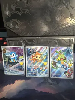 Pokemon TCG first partner illustration collection series 1 gen 4 sinnoh starters - Image 1