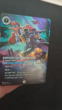Darkwing Duck & Launchpad Enchanted 242/207 Attack of the Vine - Image 2