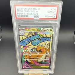 Pokemon Mega Dragonite ex 232/193 M2a Mega Dream Ex Holo Mega Attack Rare PSA 10 - Image 1