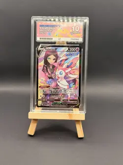 ACE 10 Sylveon V Brilliant Stars TG14/TG30 Pokemon Graded Card - Image 1