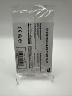 Sealed STAFF Mega Evolution Chaos Rising Promo Prerelease Pack 4 Pokemon Delphox - Image 2