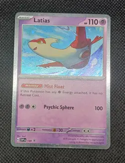 Latias 139 Cosmos Holo Promo (SV: Scarlet & Violet) Near Mint NM Pokemon Card - Image 1