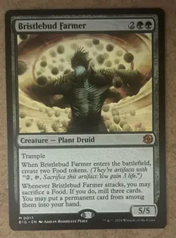 Bristlebud Farmer - Outlaws of Thunder Junction: The Big Score - NM MTG - Image 1