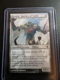 Magic the Gathering - Kozilek, Butcher of Truth - Rise of the Eldrazi - Non-foil - Image 1