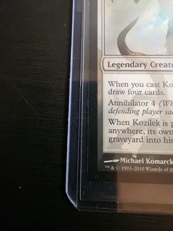 Magic the Gathering - Kozilek, Butcher of Truth - Rise of the Eldrazi - Non-foil - Image 5