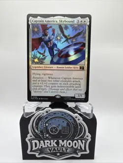 Captain America, Skybound - Foil R MTG Commander: Marvel Super Heroes M/NM - Image 1
