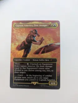 Captain America, First Avenger Rainbow Foil SLD - Image 1