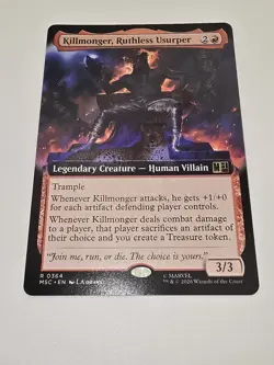 Killmonger, Ruthless Usurper (Extended Art) Commander: Marvel Super Heroes... - Image 1