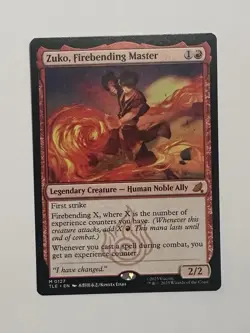 Zuko, Firebending Master Avatar: The Last Airbender: Eternal-Legal Regular NM - Image 1