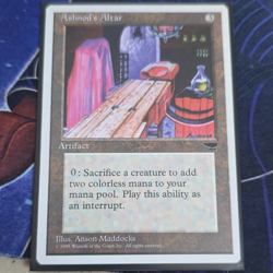 Wizards of the Coast MTG Chronicles Ashnod's Altar Artifact Uncommon 1995 EN - Image 1