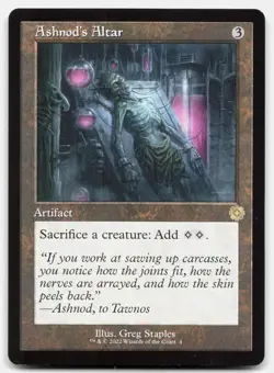 Ashnod's Altar - NM - BRO The Brothers' War Retro Frame Artifacts #4 - MTG Magic - Image 1