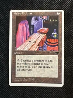 Wizards of the Coast MTG Ashnod's Altar Chronicles Regular English Artifact - Image 2